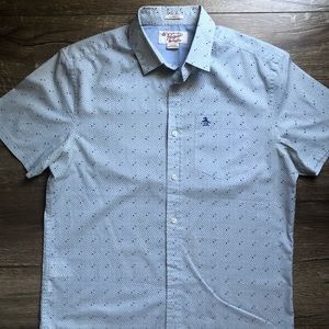 Classic Fit Penguin brand Med S Sleeve Button Down